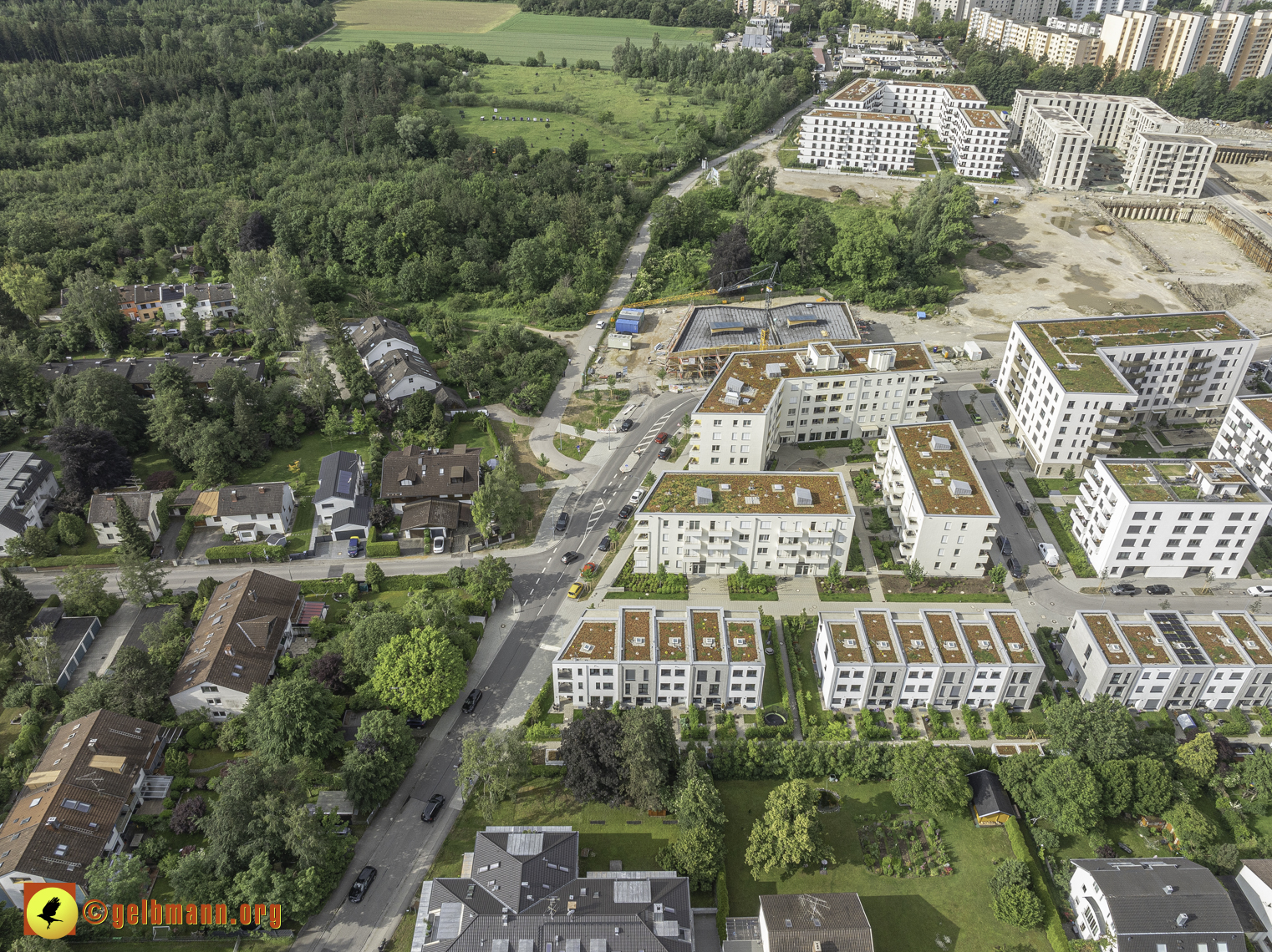 06.06.2024 - Baustelle Alexisquartier und PAndion Verde in Neuperlach