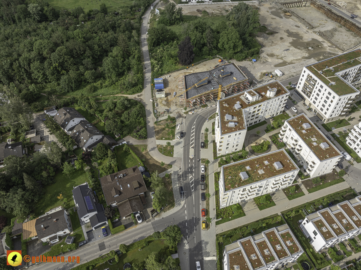 06.06.2024 - Baustelle Alexisquartier und PAndion Verde in Neuperlach