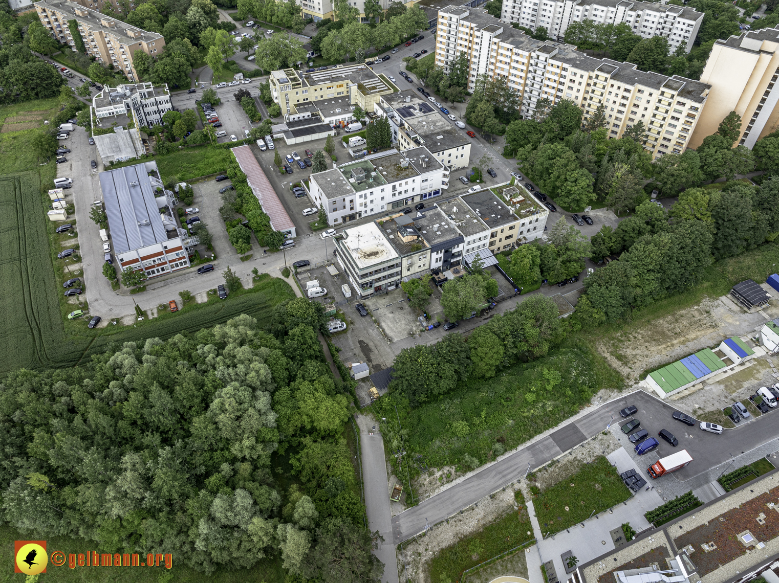 06.06.2024 - Baustelle Alexisquartier und PAndion Verde in Neuperlach