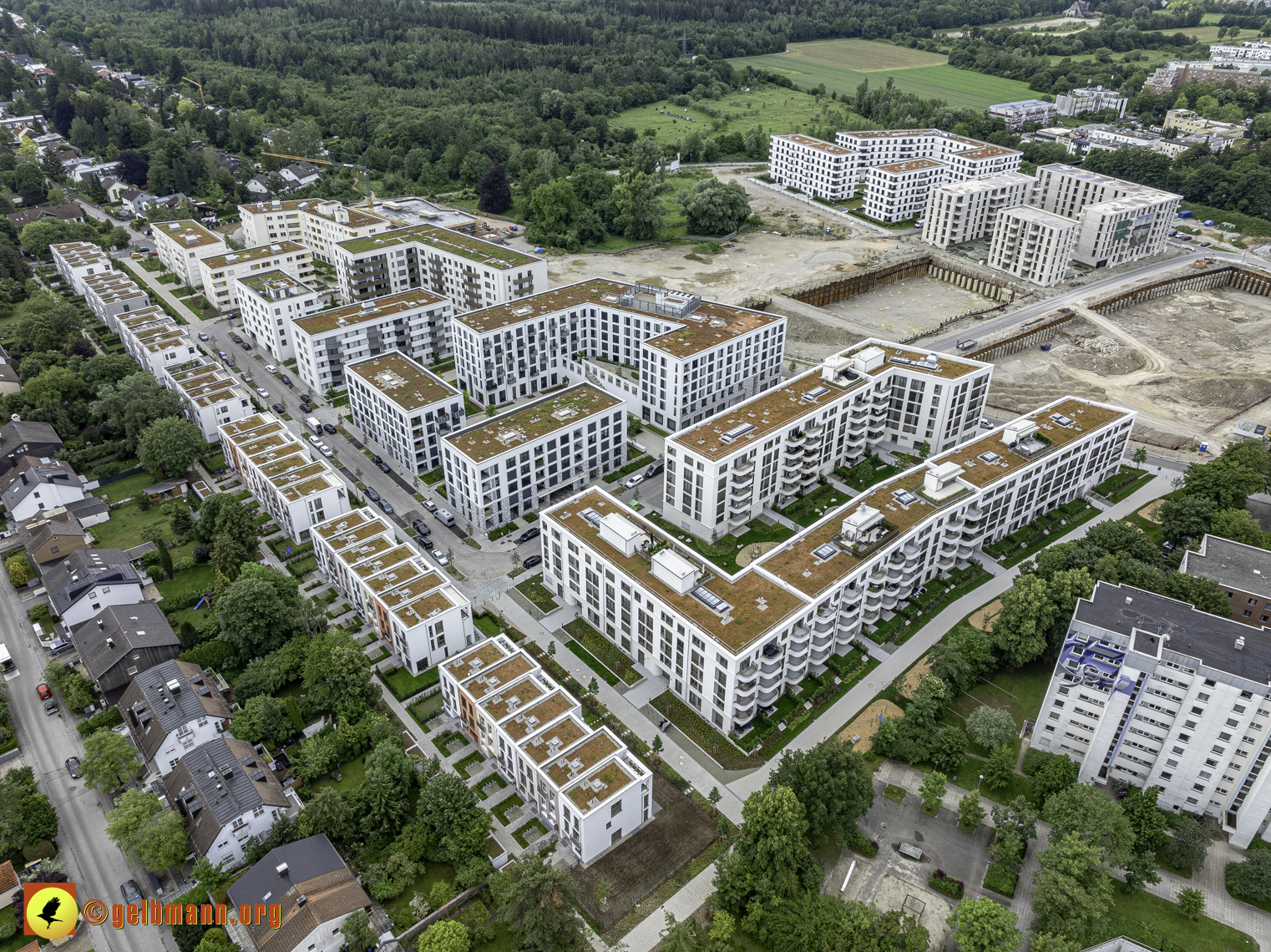 06.06.2024 - Baustelle Alexisquartier und PAndion Verde in Neuperlach
