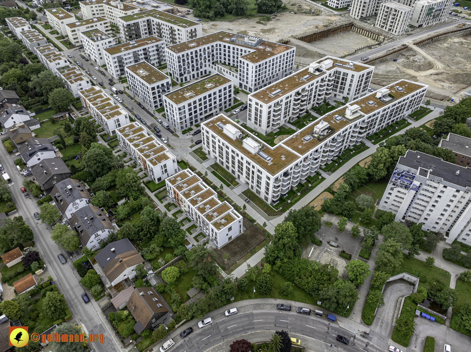 06.06.2024 - Baustelle Alexisquartier und PAndion Verde in Neuperlach