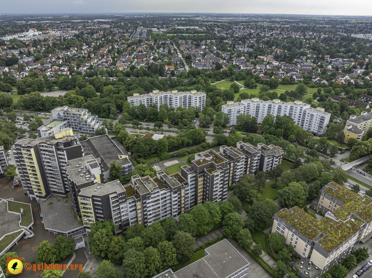 06.06.2024 - unser Marx-Zentrum und Wohnanlage Karl-Marx-Ring in Neuperlach