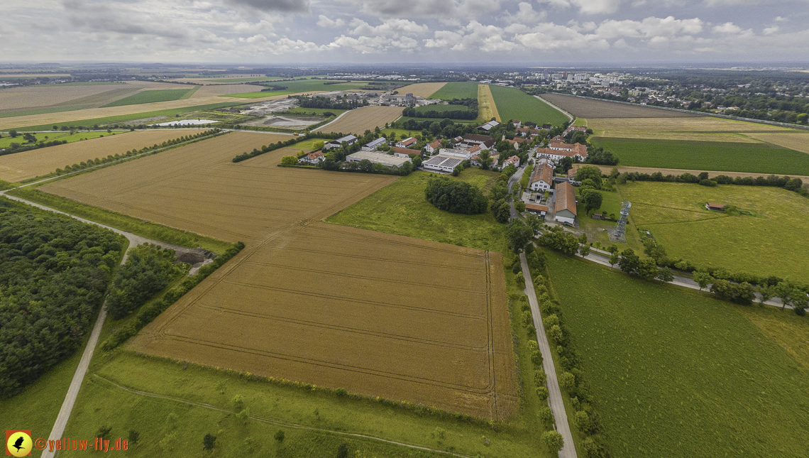 11.07.2024 - DEMOS-Baustelle und BayernHeim-Baustelle in Gronsdorf und Riemer See