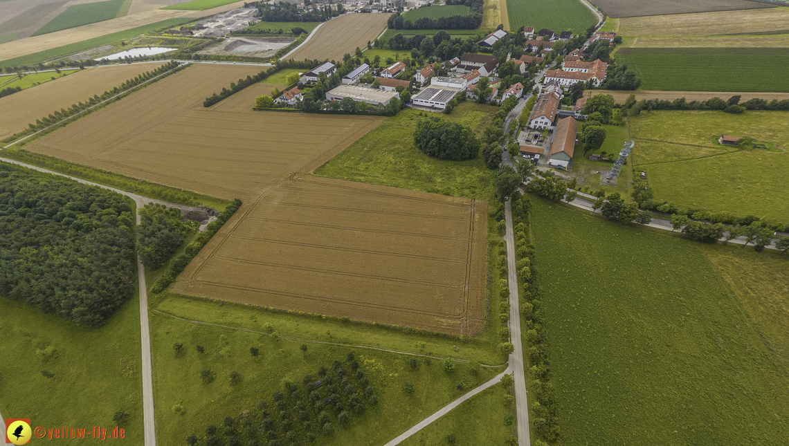 11.07.2024 - DEMOS-Baustelle und BayernHeim-Baustelle in Gronsdorf und Riemer See