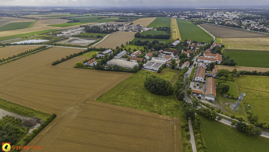 11.07.2024 - DEMOS-Baustelle und BayernHeim-Baustelle in Gronsdorf und Riemer See