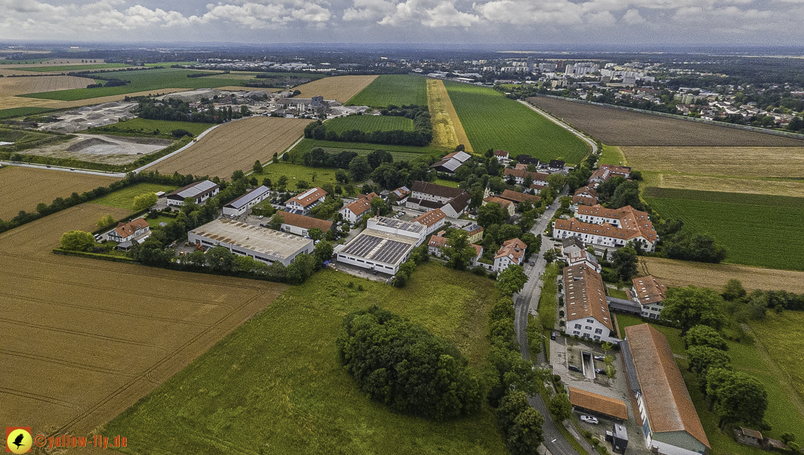 11.07.2024 - DEMOS-Baustelle und BayernHeim-Baustelle in Gronsdorf und Riemer See