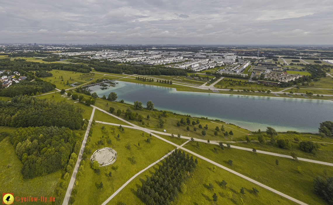 11.07.2024 - DEMOS-Baustelle und BayernHeim-Baustelle in Gronsdorf und Riemer See