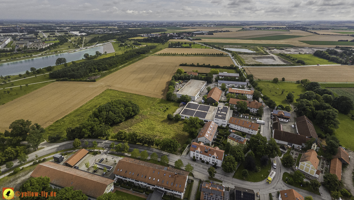 11.07.2024 - DEMOS-Baustelle und BayernHeim-Baustelle in Gronsdorf und Riemer See