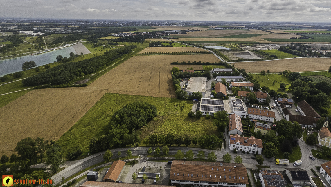 11.07.2024 - DEMOS-Baustelle und BayernHeim-Baustelle in Gronsdorf und Riemer See