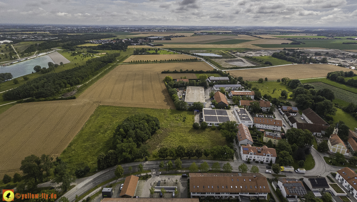 11.07.2024 - DEMOS-Baustelle und BayernHeim-Baustelle in Gronsdorf und Riemer See
