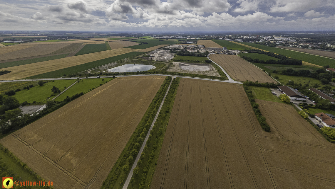 11.07.2024 - DEMOS-Baustelle und BayernHeim-Baustelle in Gronsdorf und Riemer See