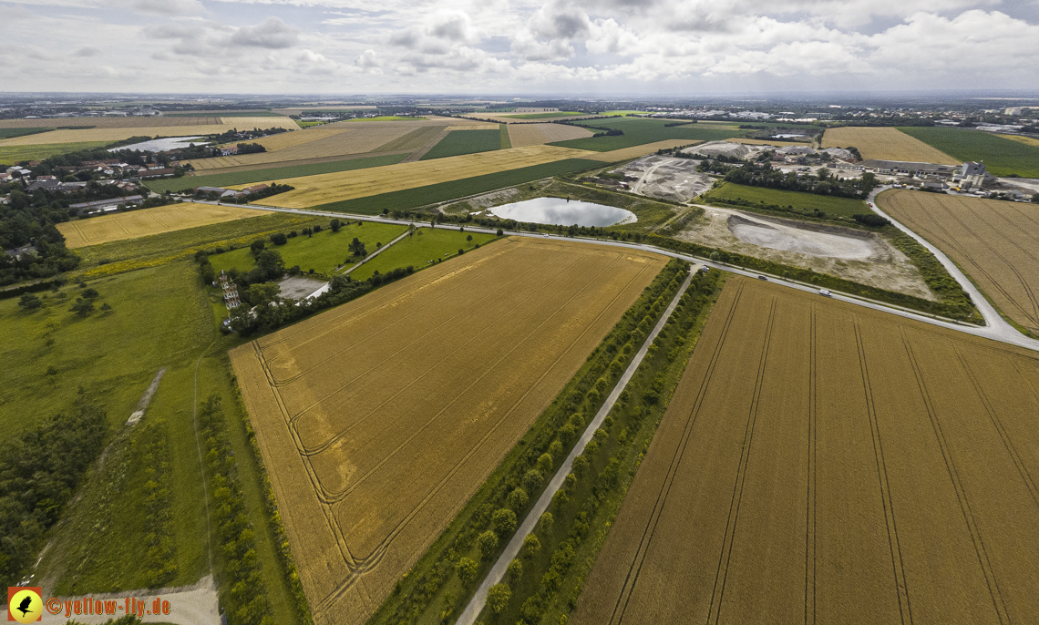 11.07.2024 - DEMOS-Baustelle und BayernHeim-Baustelle in Gronsdorf und Riemer See