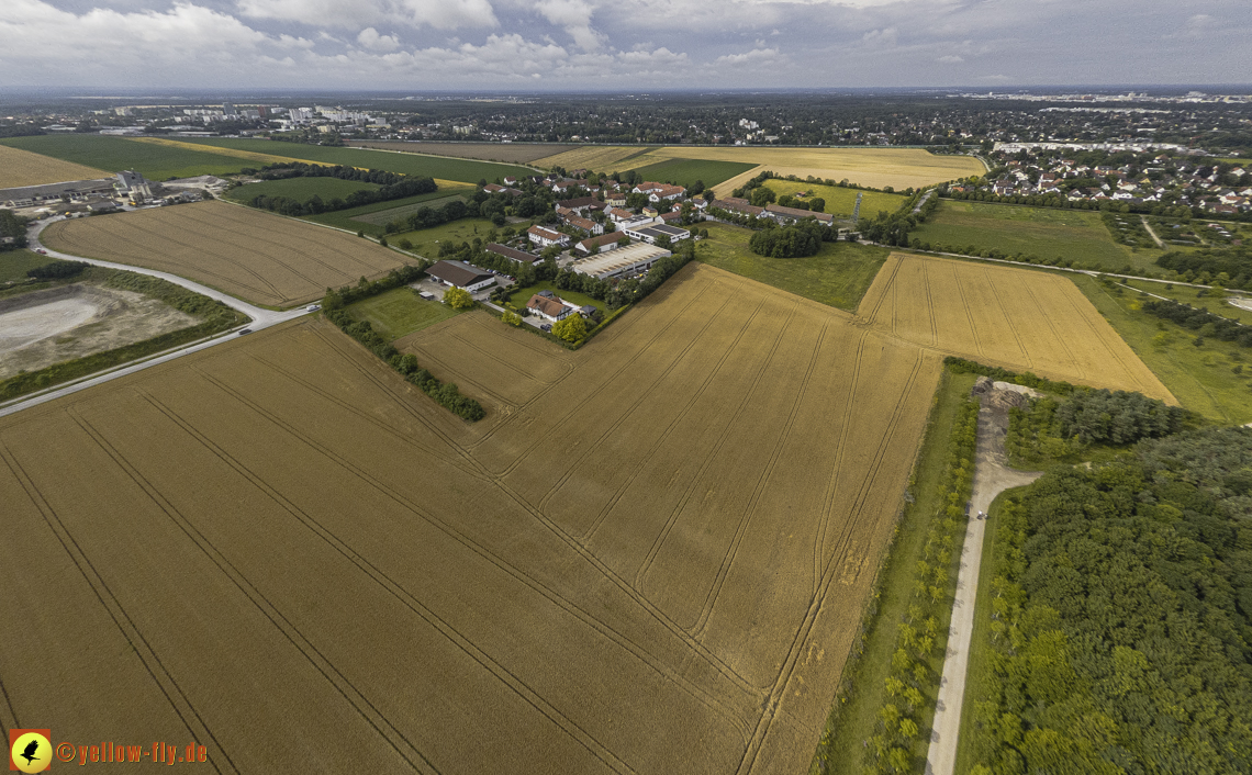 11.07.2024 - DEMOS-Baustelle und BayernHeim-Baustelle in Gronsdorf und Riemer See