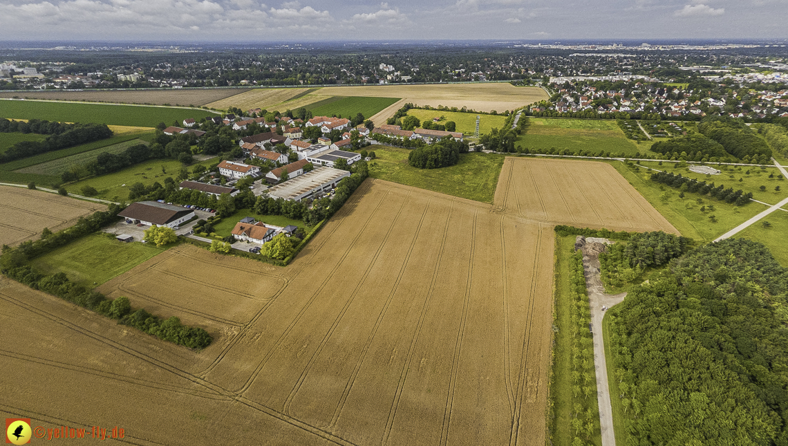 11.07.2024 - DEMOS-Baustelle und BayernHeim-Baustelle in Gronsdorf und Riemer See