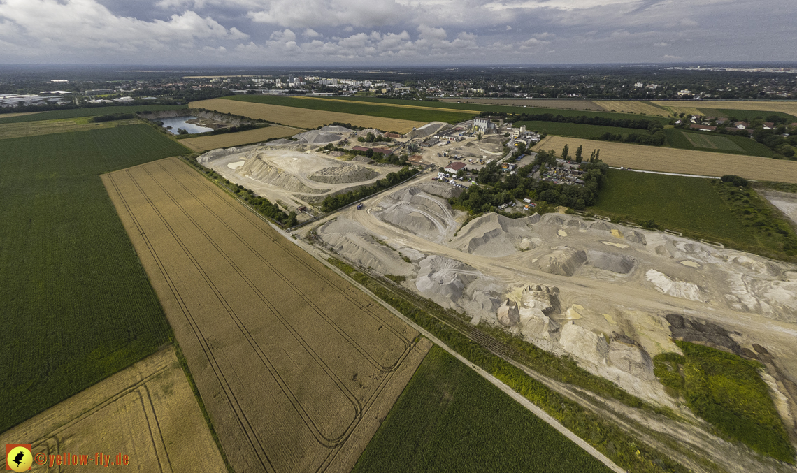 11.07.2024 - DEMOS-Baustelle und BayernHeim-Baustelle in Gronsdorf und Riemer See