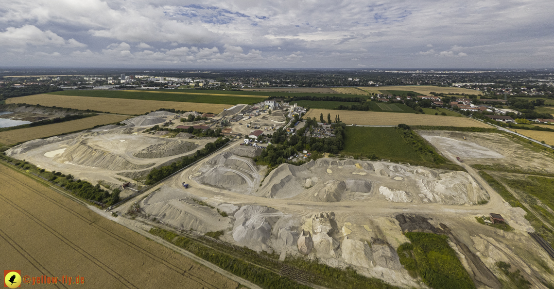 11.07.2024 - DEMOS-Baustelle und BayernHeim-Baustelle in Gronsdorf und Riemer See