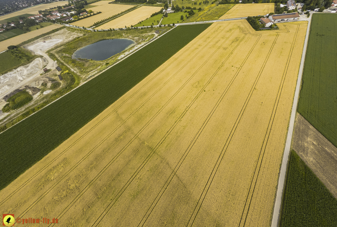 11.07.2024 - DEMOS-Baustelle und BayernHeim-Baustelle in Gronsdorf und Riemer See
