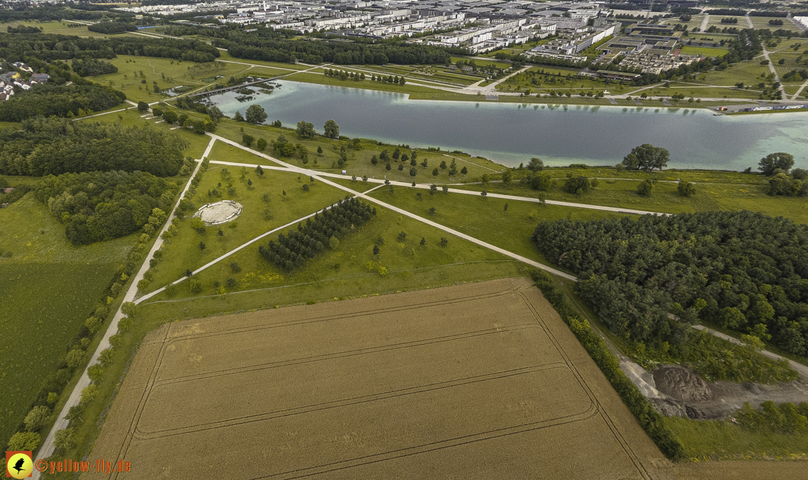 11.07.2024 - DEMOS-Baustelle und BayernHeim-Baustelle in Gronsdorf und Riemer See