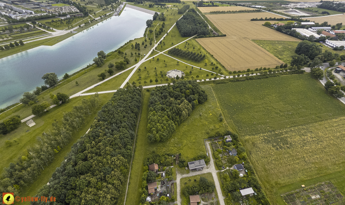 11.07.2024 - DEMOS-Baustelle und BayernHeim-Baustelle in Gronsdorf und Riemer See