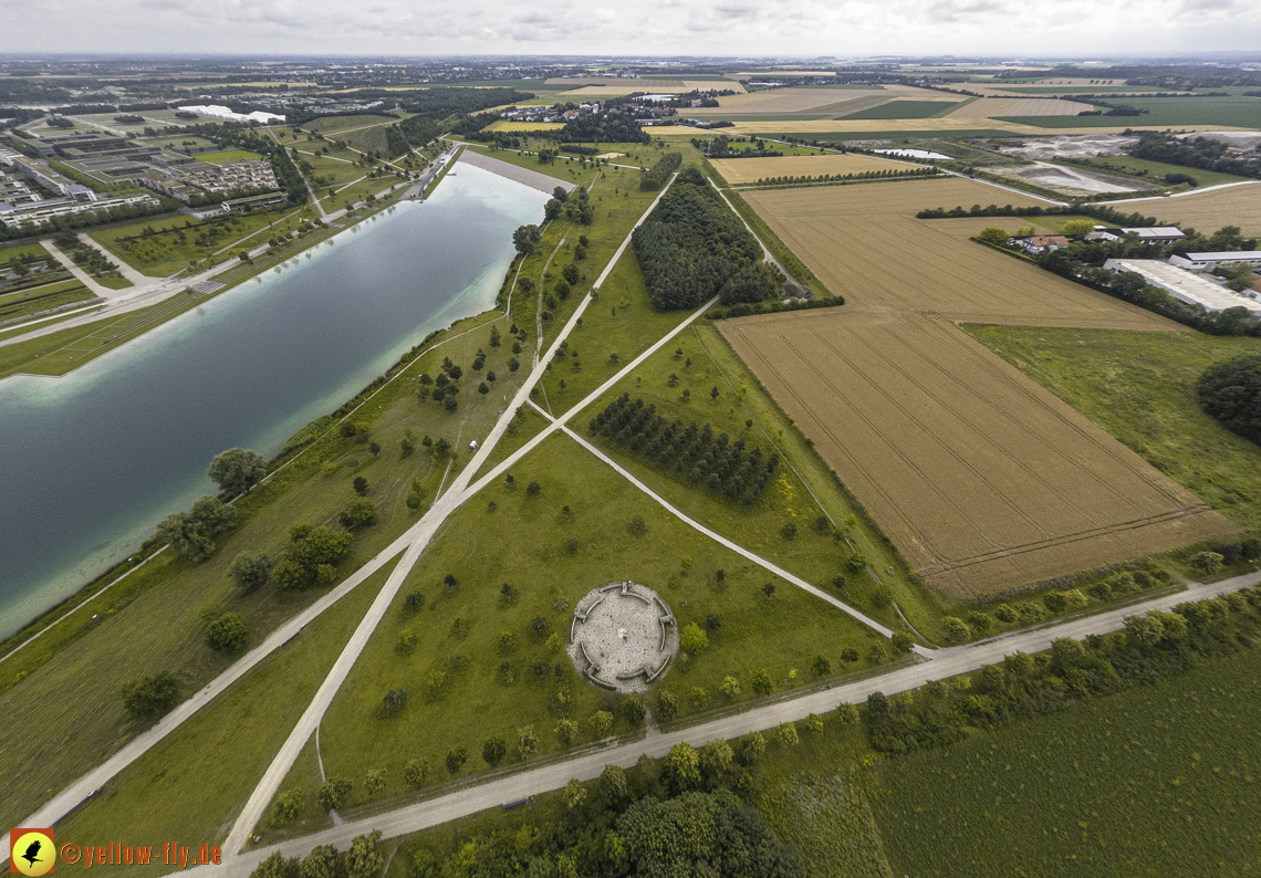 11.07.2024 - DEMOS-Baustelle und BayernHeim-Baustelle in Gronsdorf und Riemer See