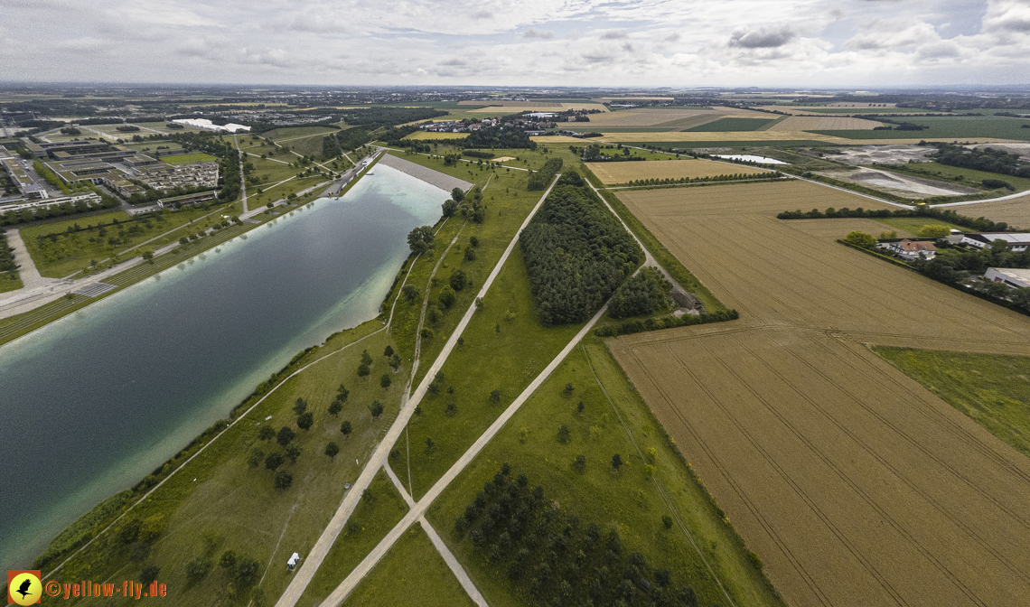 11.07.2024 - DEMOS-Baustelle und BayernHeim-Baustelle in Gronsdorf und Riemer See