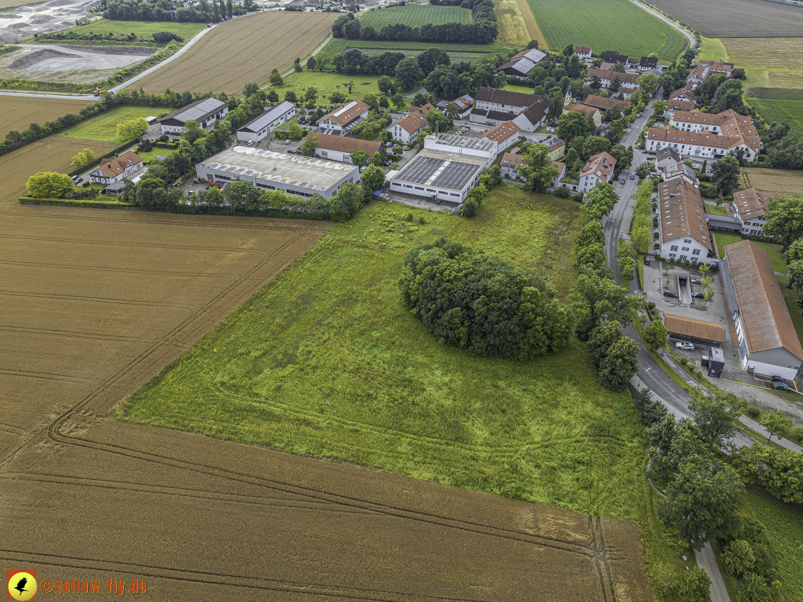 11.07.2024 - DEMOS-Baustelle und BayernHeim-Baustelle in Gronsdorf