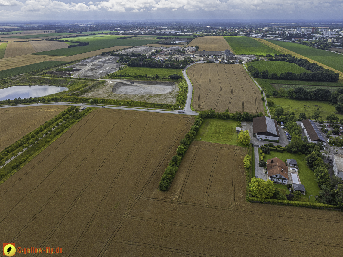 11.07.2024 - DEMOS-Baustelle und BayernHeim-Baustelle in Gronsdorf