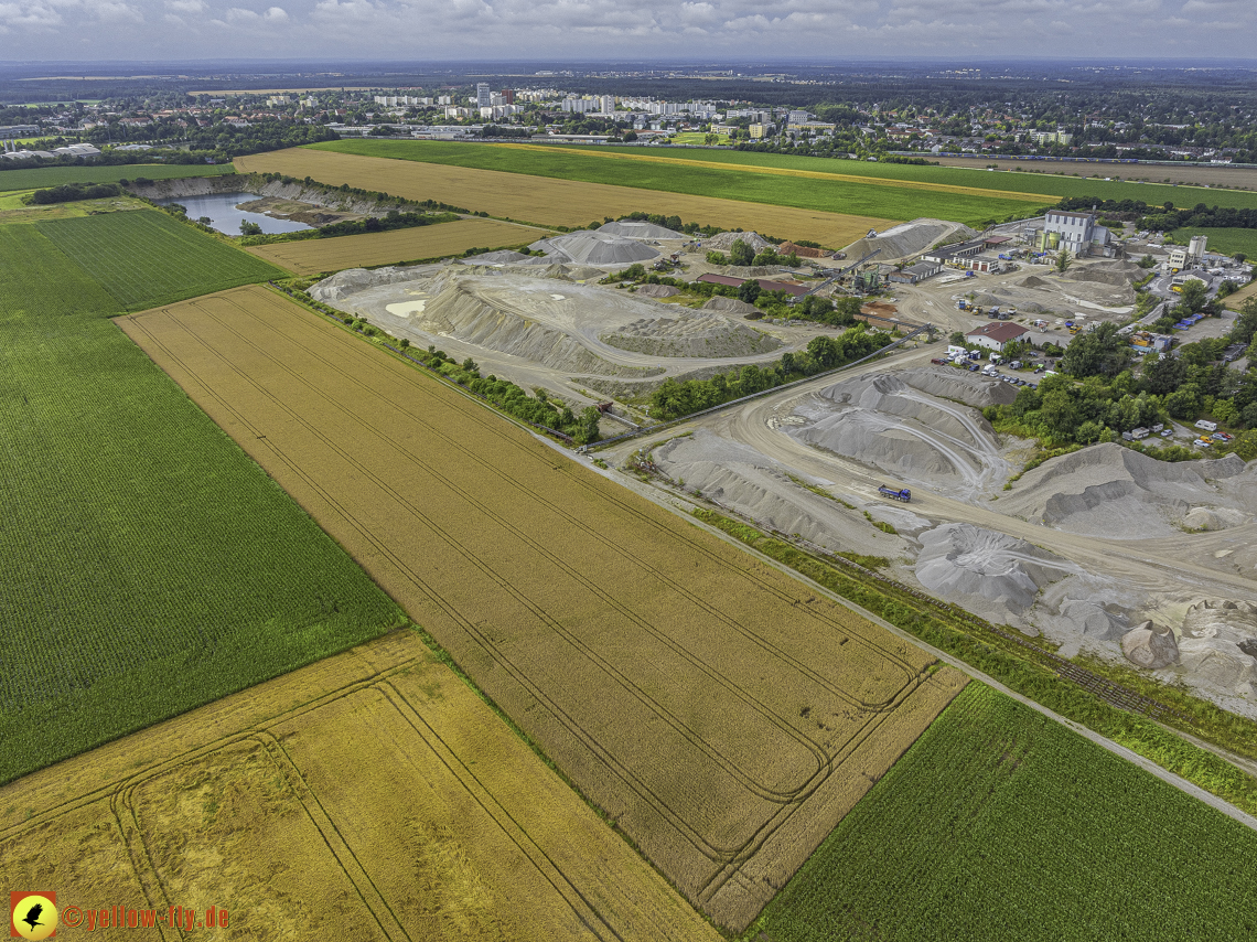11.07.2024 - DEMOS-Baustelle und BayernHeim-Baustelle in Gronsdorf