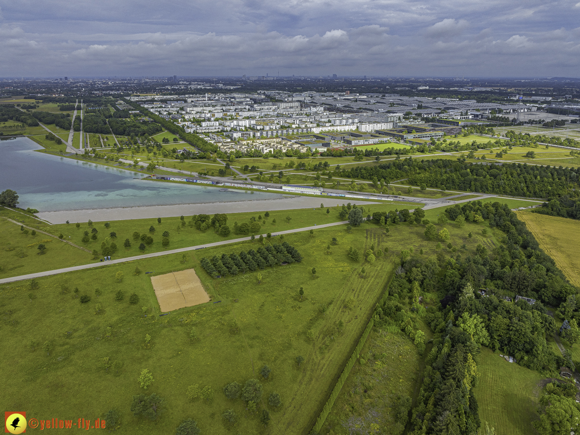 11.07.2024 - DEMOS-Baustelle und BayernHeim-Baustelle in Gronsdorf