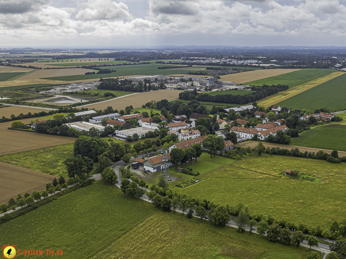 11.07.2024 - DEMOS-Baustelle und BayernHeim-Baustelle in Gronsdorf