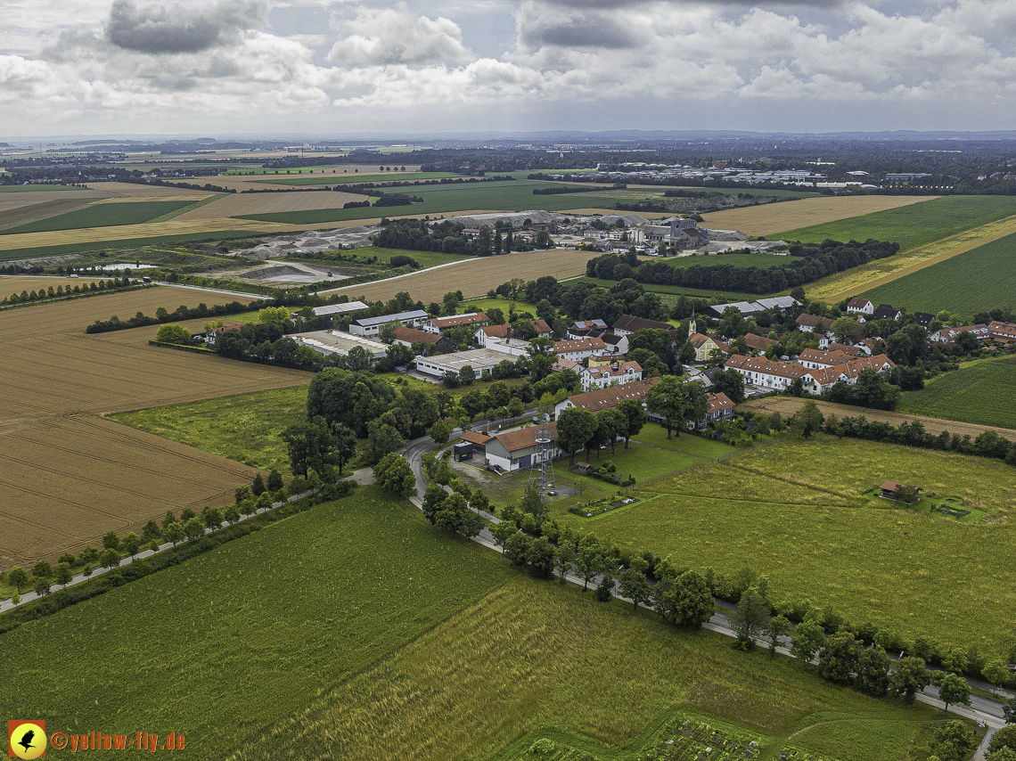 11.07.2024 - DEMOS-Baustelle und BayernHeim-Baustelle in Gronsdorf