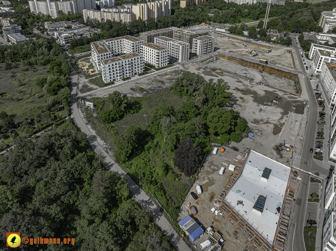 15.07.2024 - Baustelle Alexisqaurtier und Pandion Verde