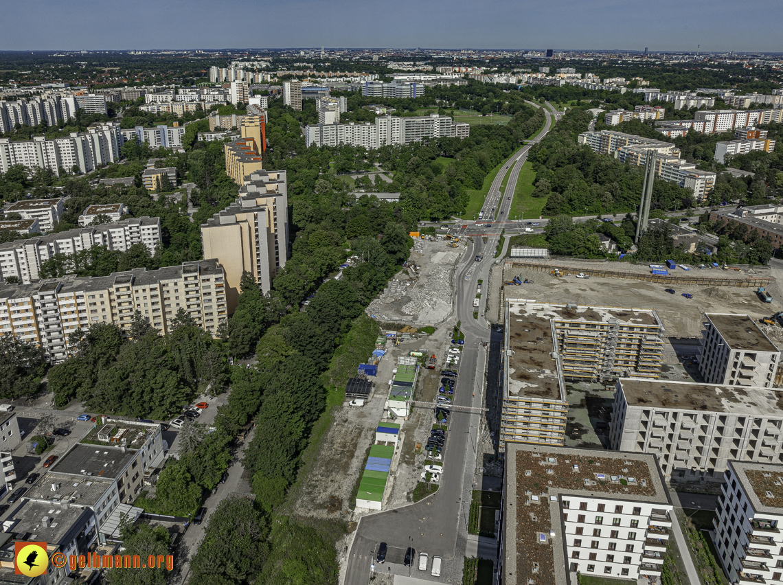 15.07.2024 - Baustelle Alexisqaurtier und Pandion Verde