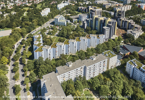 29.07.2024 - Marx-Zentrum, Studentenwohnheim, Wohnanlage Karl-Marx-Ring 52-62, KMR 53-57c Umgebung