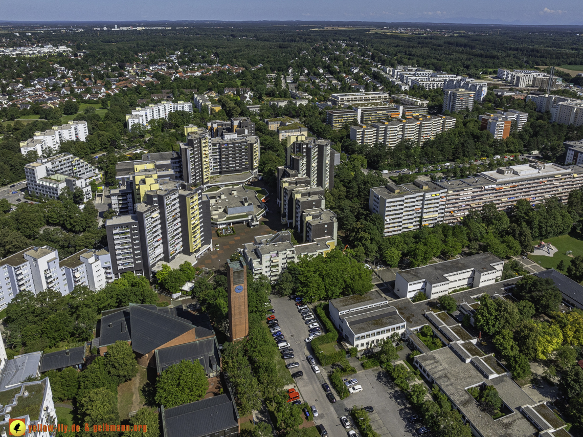 29.07.2024 - Marx-Zentrum und Umgebung in Neuperlach