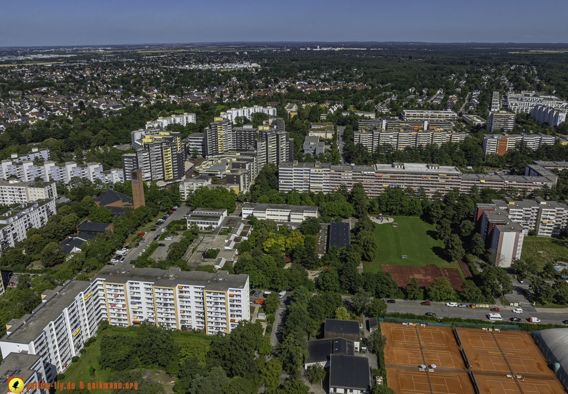 29.07.2024 - Marx-Zentrum und Umgebung in Neuperlach