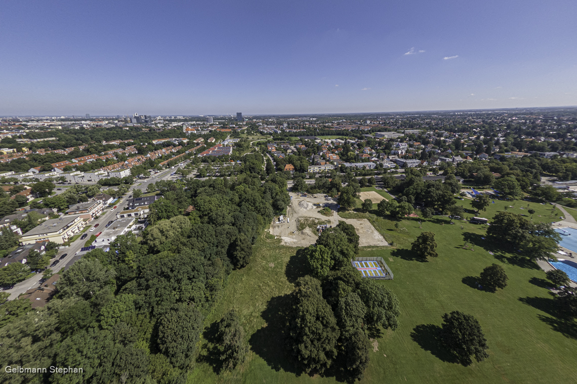 09.08.2024 - Geothermiebaustelle und Ostpark in Berg am Laim