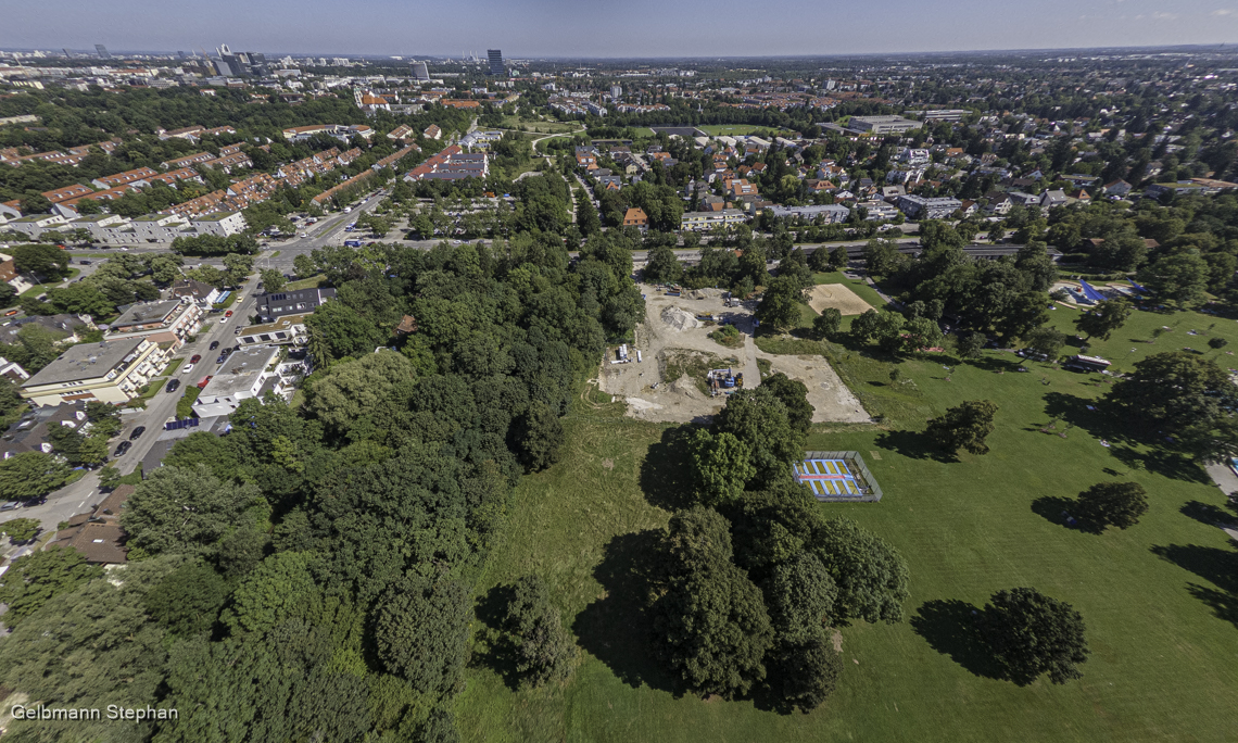 09.08.2024 - Geothermiebaustelle und Ostpark in Berg am Laim