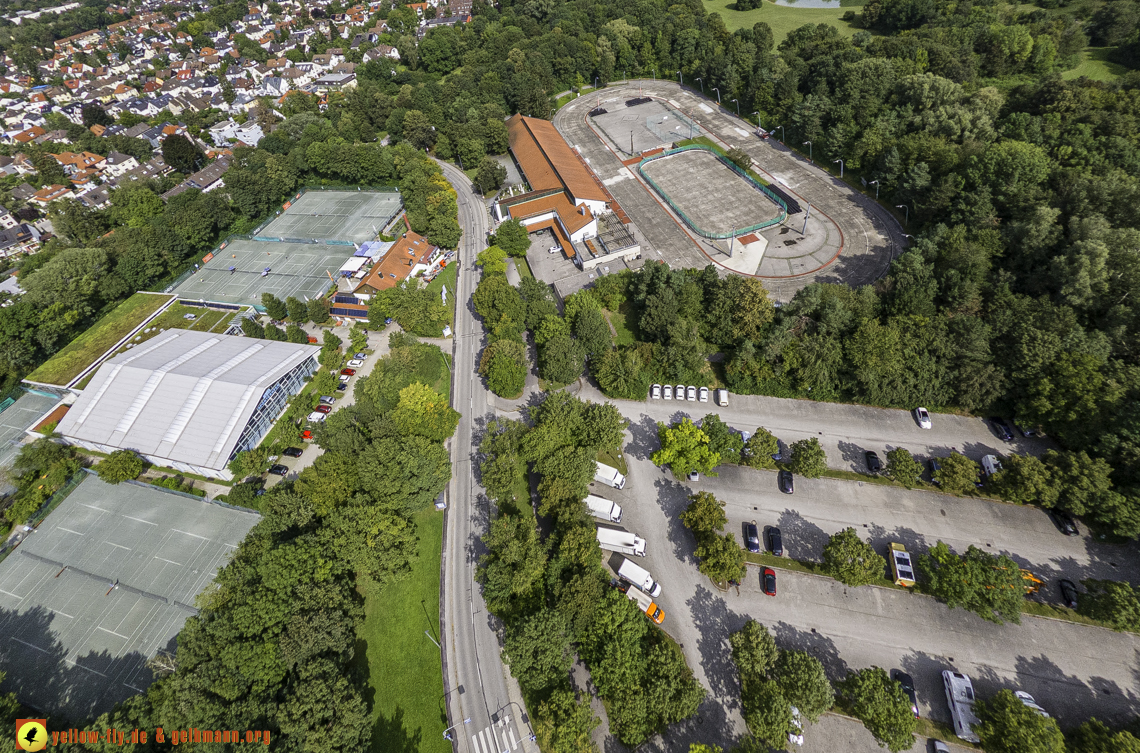 22.08.2024 - der Ostpark und die Geothermiebaustelle in Neuperlach