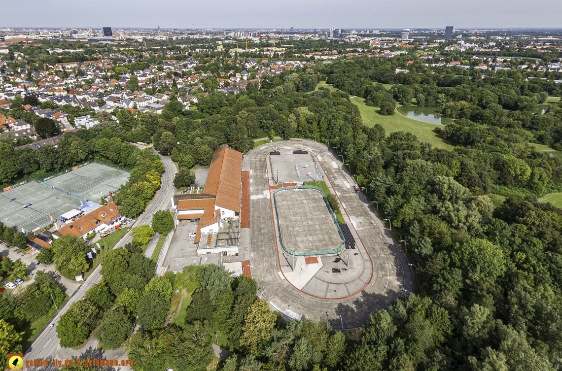 22.08.2024 - der Ostpark und die Geothermiebaustelle in Neuperlach