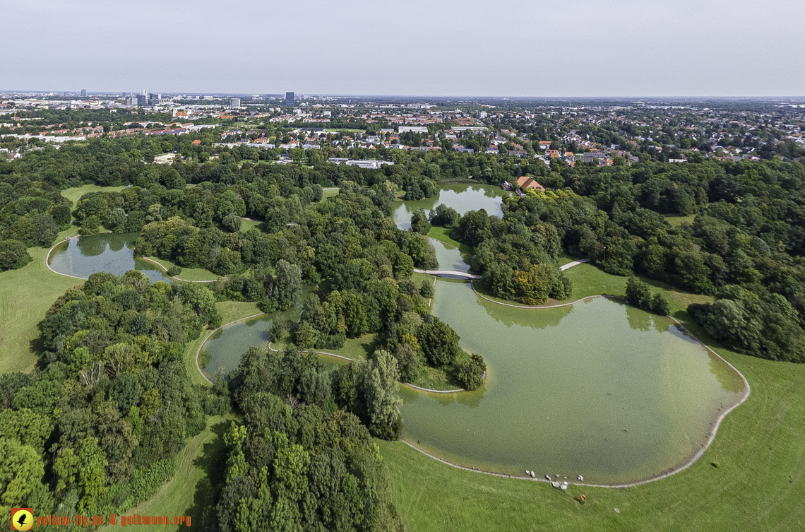 22.08.2024 - der Ostpark und die Geothermiebaustelle in Neuperlach