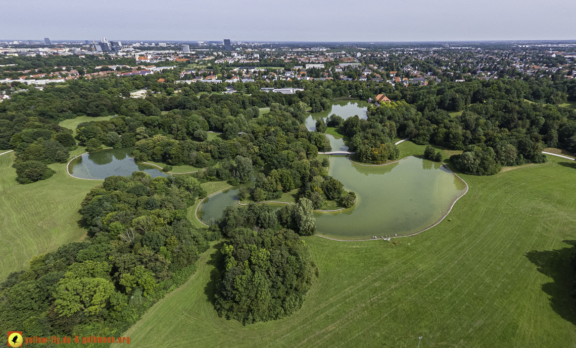 22.08.2024 - der Ostpark und die Geothermiebaustelle in Neuperlach