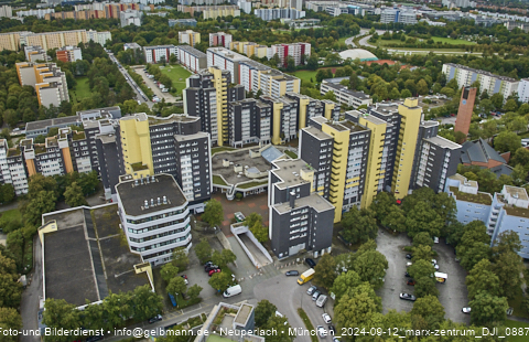 12.09.2024 - Marx-Zentrum, Studentenwohnheim, Wohnanlage Karl-Marx-Ring 52-62, KMR 53-57c Umgebung