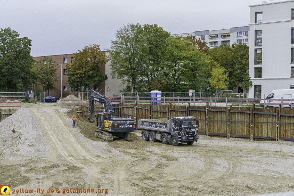 27.09.2024 - Baustelle Pandion Verde und Alexisquartier in Neuperlach