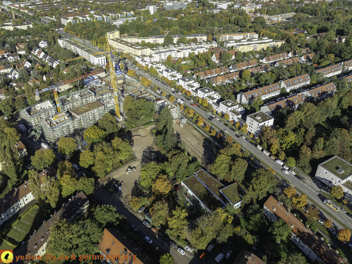 09.10.2024 - Baustelle Maikäfersiedlung in Berg-am-Laim