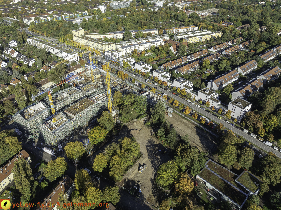 09.10.2024 - Baustelle Maikäfersiedlung in Berg-am-Laim