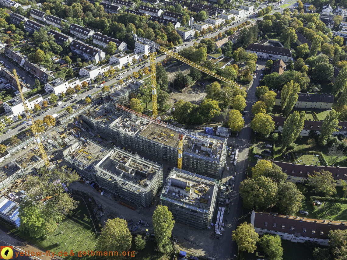 09.10.2024 - Baustelle Maikäfersiedlung in Berg-am-Laim