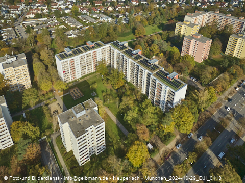 29.10.2024 - Münchner Wohnen am Karl-Marx-Ring 11-21 in Neuperlach