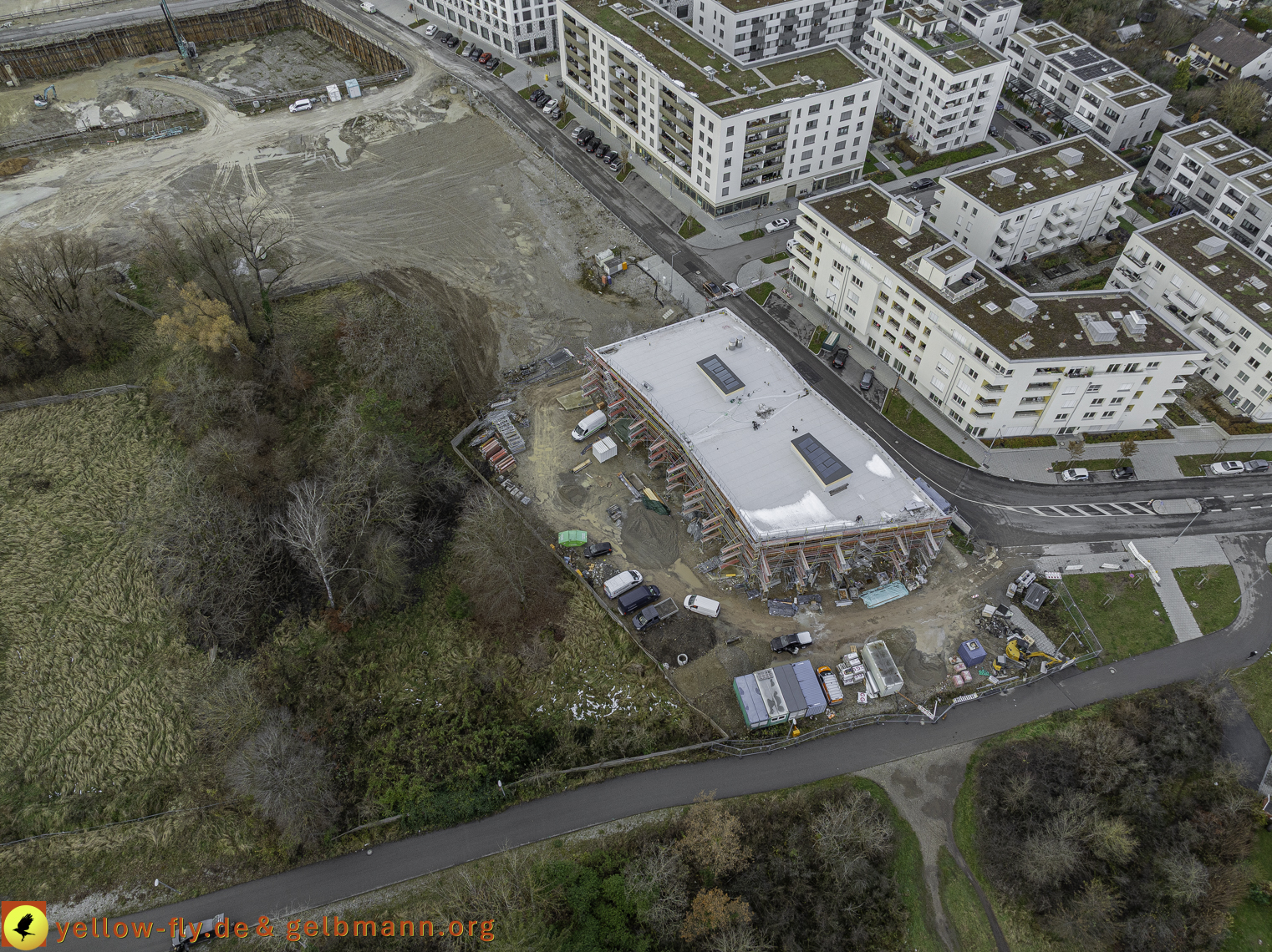  26.11.2024 - Alexisquartier-DEMOS Baustelle in Neuperlach