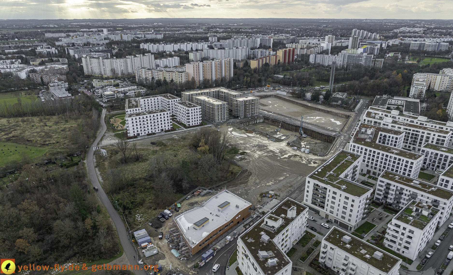  26.11.2024 - Alexisquartier-DEMOS Baustelle in Neuperlach